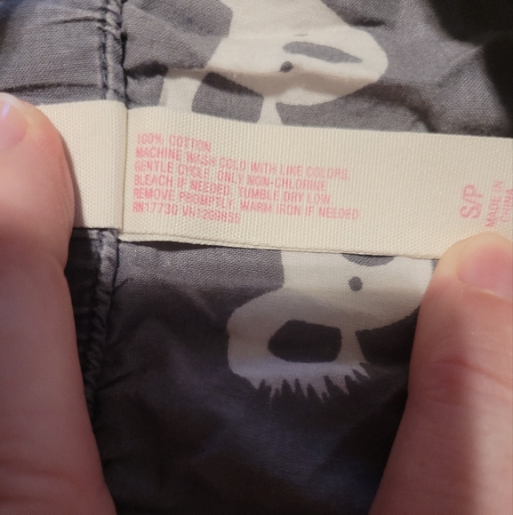 Xhilaration Koala Gray and White Tank Top and Shorts Pajama Set Size - Picture 7 of 9